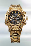 Full Gold Frosted | Smartphone Link Model|Custom | Men's watch |