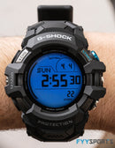 GSW - SQ 1200 Black Blue Digital Men's Watch